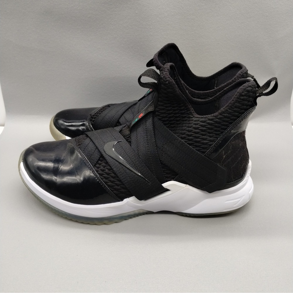 Nike LeBron Soldier 12 SFG Rose Black White AO4054-005 Mens 9.5 Basketball Shoes
